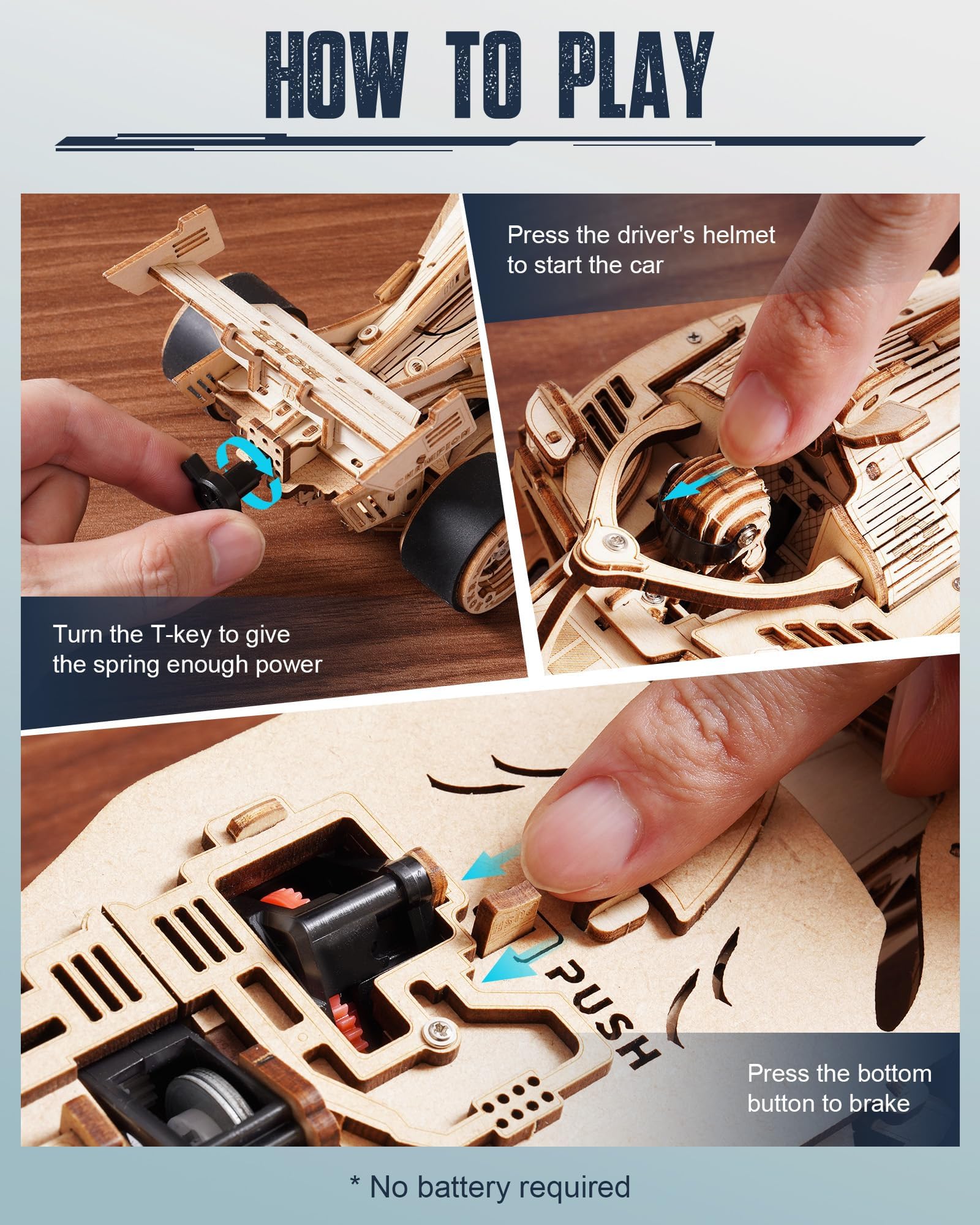 ROKR spare-parts bag ensures quick replacements and continued building.