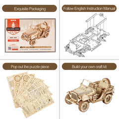 ROKR 3D wooden puzzle makes a creative gift for puzzle lovers