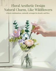 ROKR bouquet gift packaging with greeting card enhances thoughtful presents.