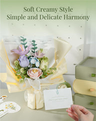 ROKR bouquet high-grade ABS material and coating ensure durable display.