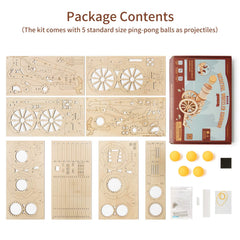 ROKR building kit includes manual and parts for a smooth start.