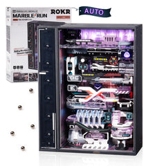 ROKR city module with track offers immersive cyberpunk styling for display and play.