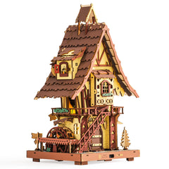 ROKR Cuckoo Clock gift idea for puzzle lovers and design enthusiasts