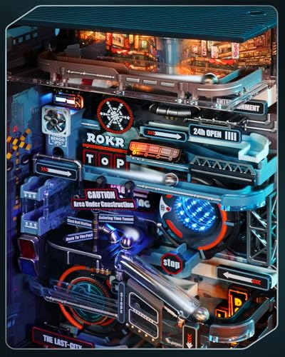 ROKR DIY miniature kit unboxing shows complete contents.