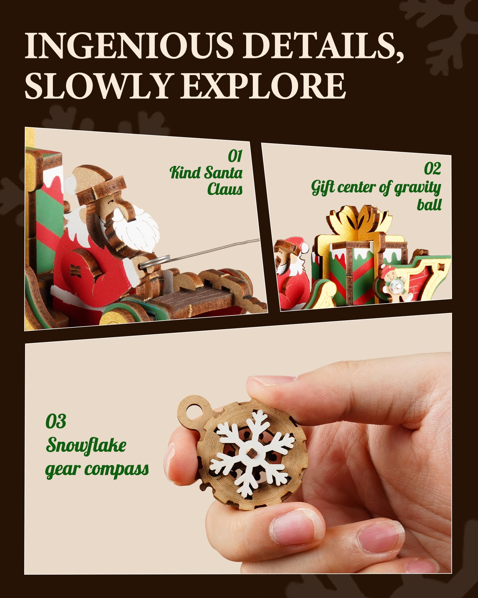 ROKR festive decor corner as a conversation starter.