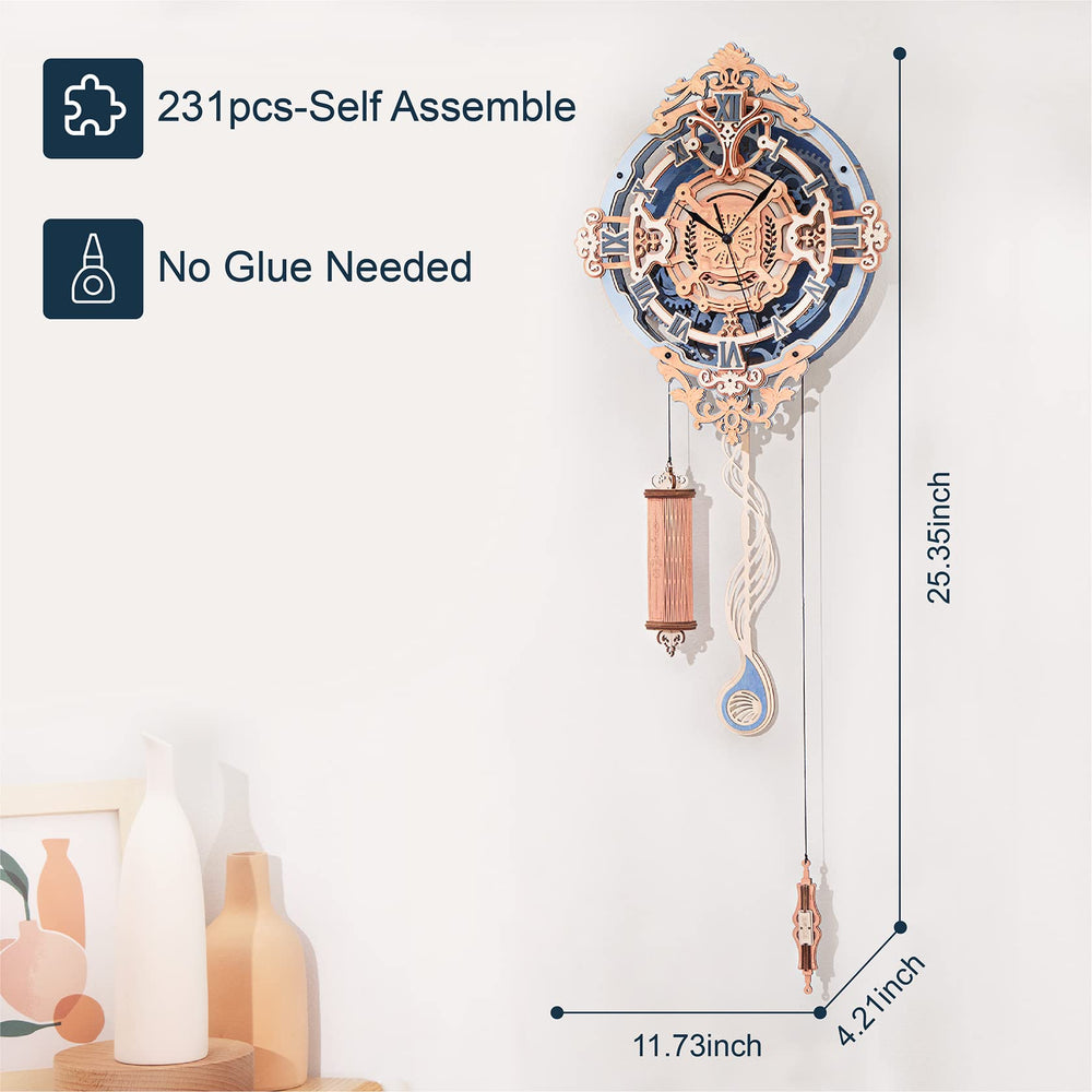 ROKR gift box DIY clock project makes a thoughtful home decor gift