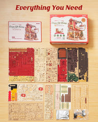 ROKR Gift Factory puzzle doubles as a stylish desk decoration after completion.