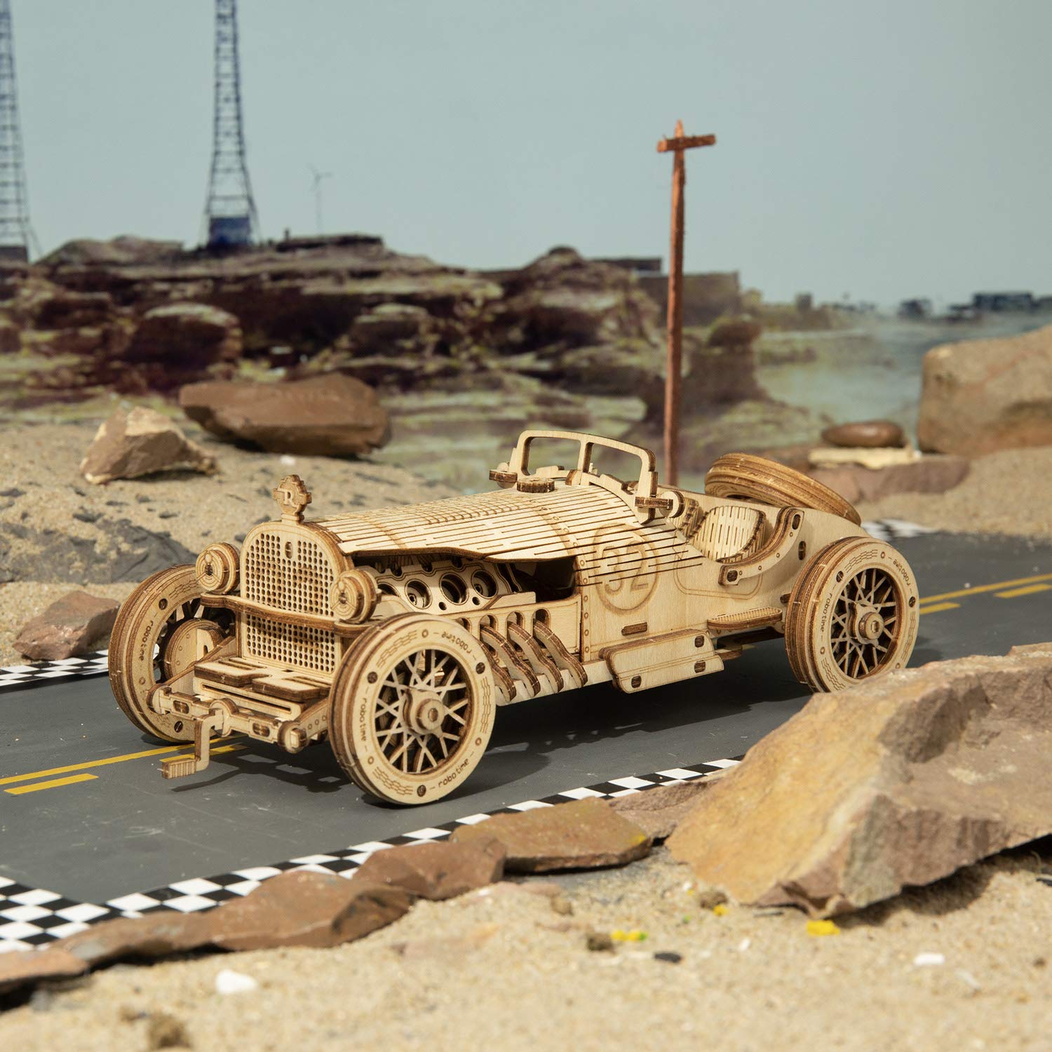 ROKR Grand Prix kit instruction manual supports smooth step-by-step assembly