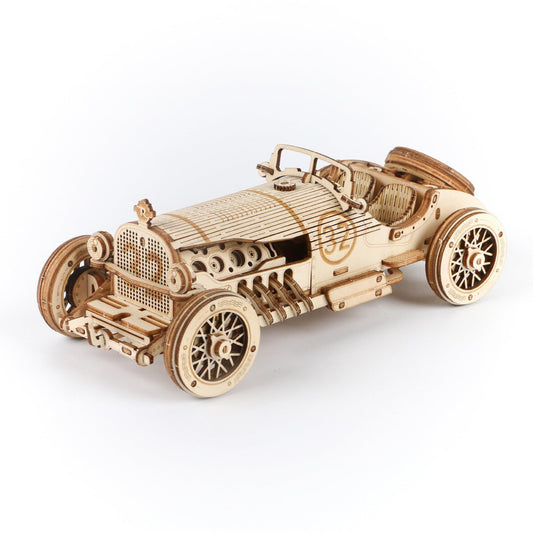 ROKR Grand Prix car kit unassembled parts enable engaging DIY building
