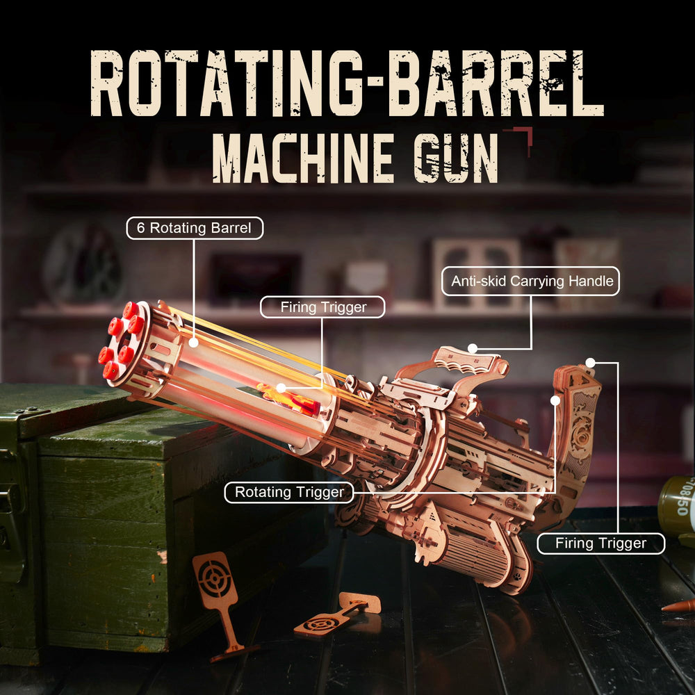 ROKR Gun 3D Puzzle 36-band chamber ready for action and realistic play