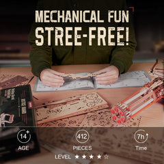 ROKR Gun 3D Puzzle display-ready finish and gift-worthy design