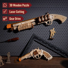 ROKR laser-cut parts ensure a tight fit with minimal gaps during assembly
