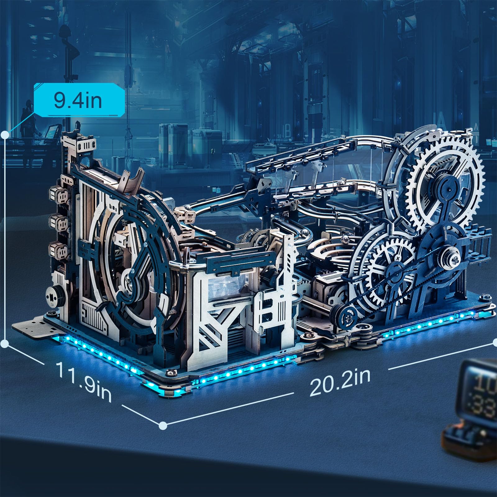 ROKR Laser-cut Precision ensures clean fits and durable build