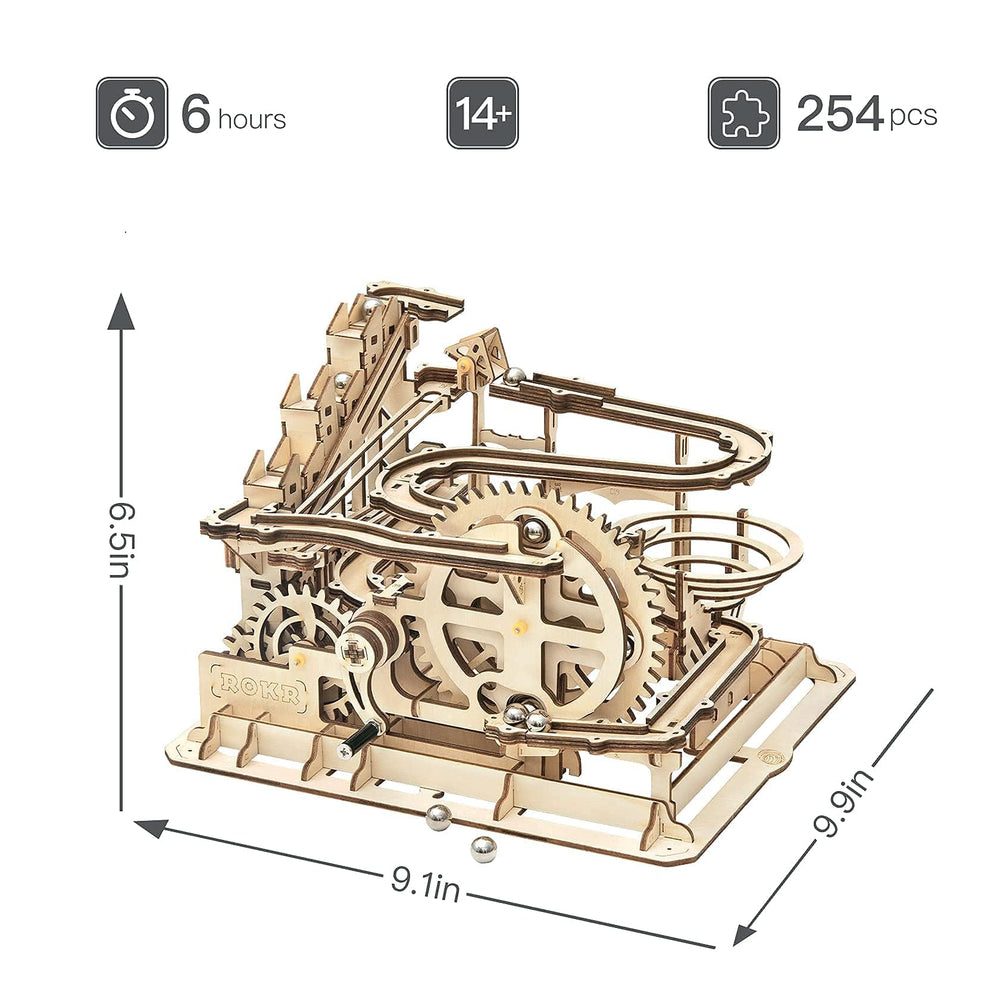 ROKR marble run doubles as unique desk decor