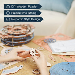 ROKR pendulum weight setup highlights decorative motion for classic ambience