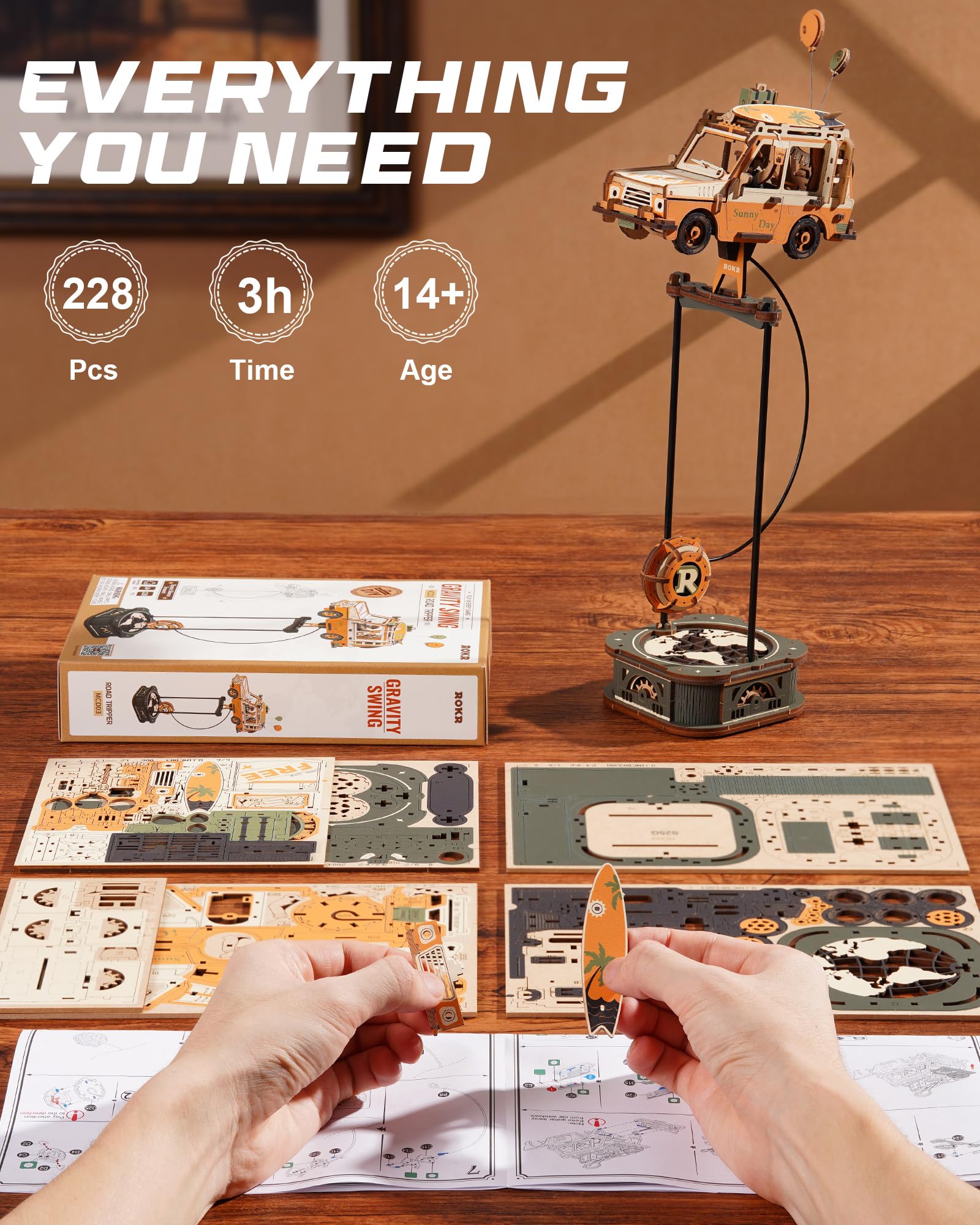 ROKR puzzle gift packaging makes a memorable present for puzzle lovers.