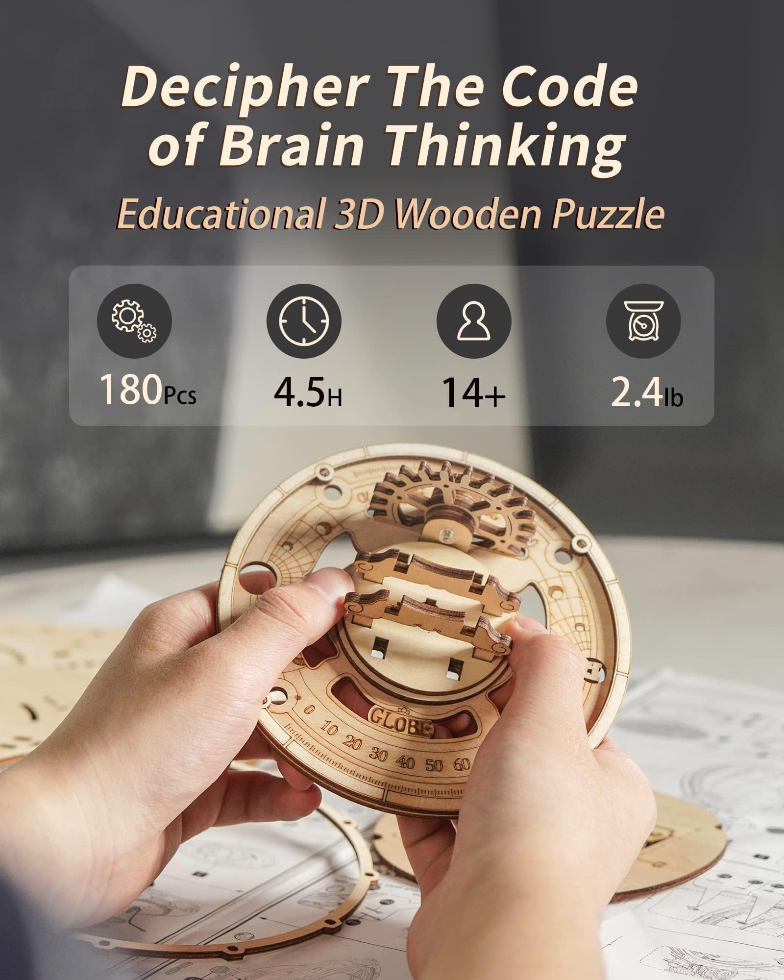ROKR puzzle tools included image highlights complete build kit for easy assembly