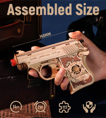 ROKR screws provide a stable, lasting final model.