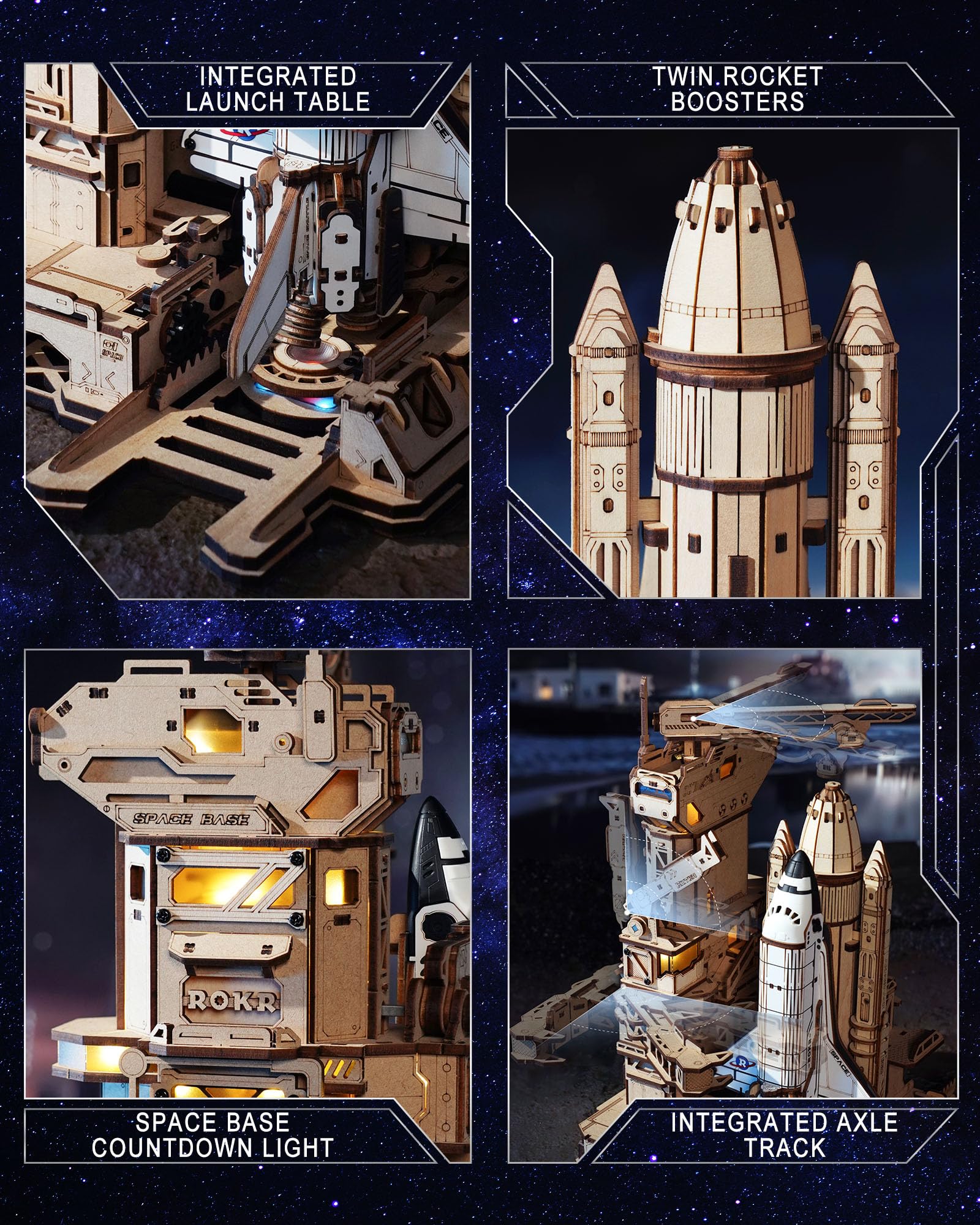 ROKR Space Shuttle gift set ideal for space fans and STEM lovers.