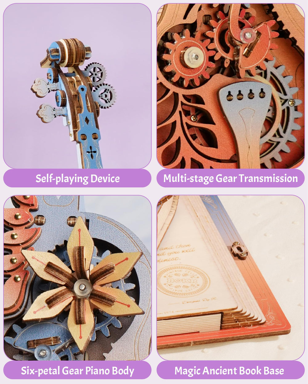 ROKR spare parts package included for easy replacements