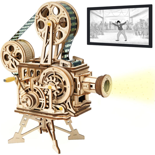 ROKR Vitascope assembly steps guide for a hands-on learning project.