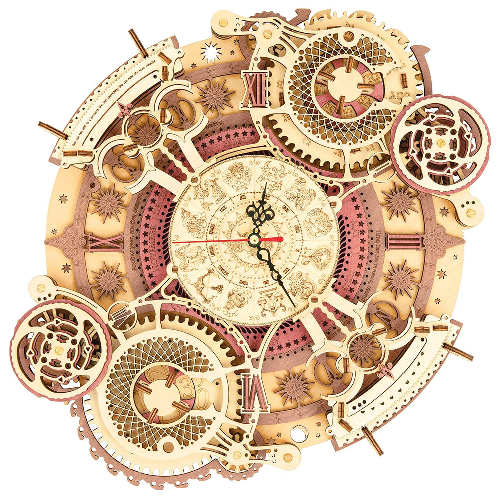 ROKR wooden puzzle pieces highlighting natural grain and craft.