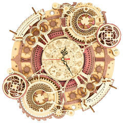 ROKR wooden puzzle pieces highlighting natural grain and craft.