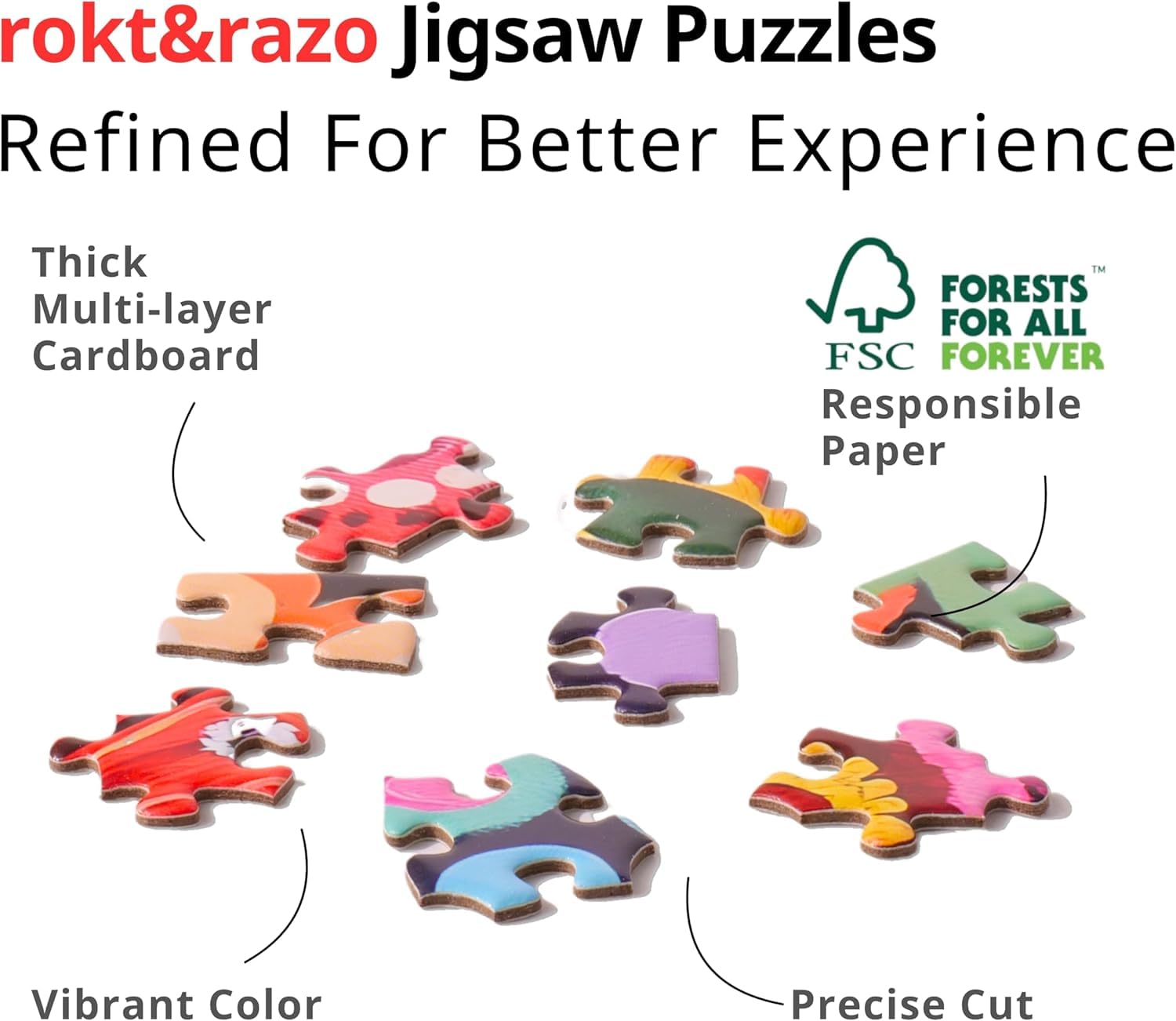 Rokt&razo missing piece support helps resolve issues.