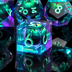 Role Dice seven-piece DND dice pack ready for campaigns and tabletop play