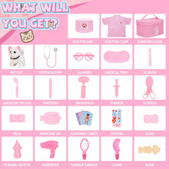 Rolevoria Doctor Kit Kid Playing promotes creativity and pet-care empathy.