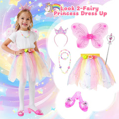 Rolevoria rainbow fairy wings add color-rich magic to playtime