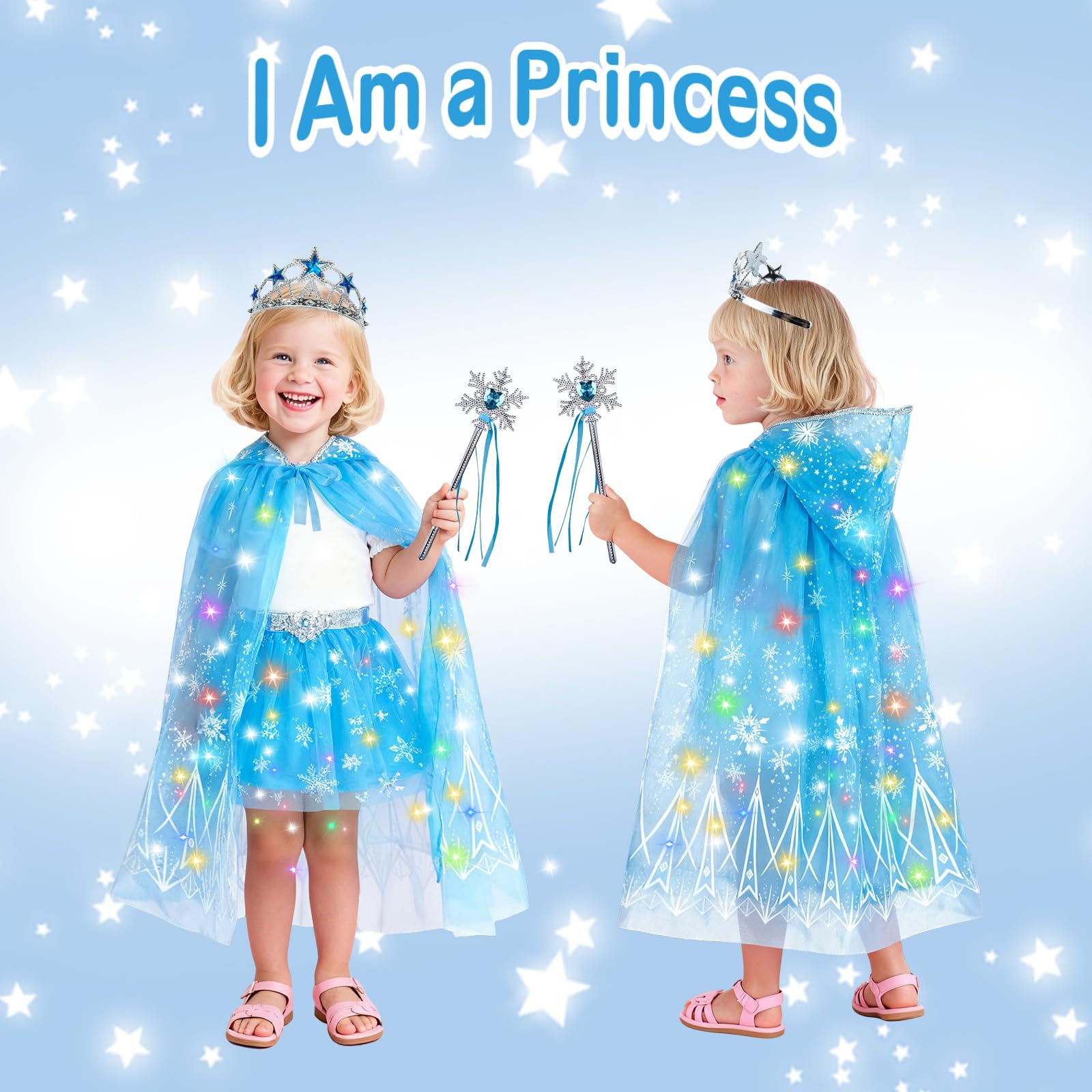 Rolevoria snowflake jewelry set adds sparkling detail for outfits.