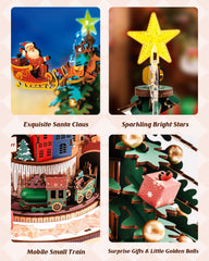 Rolife 3D puzzle static mode presents a classic tree display with gentle glow