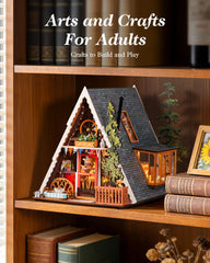 Rolife Wood pieces precision-cut ensure smooth assembly and sturdy structure.