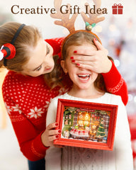 Rolife 3D diorama kit offers ambient Christmas glow
