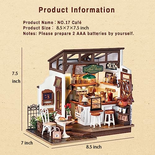 Rolife assembly pieces ready-to-use simplify building a precise mini scene