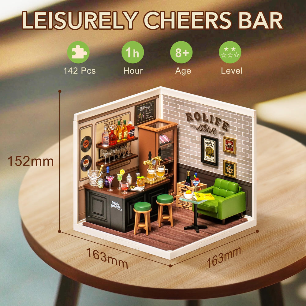 Rolife Leisure Bar DIY gift idea for teens and adults