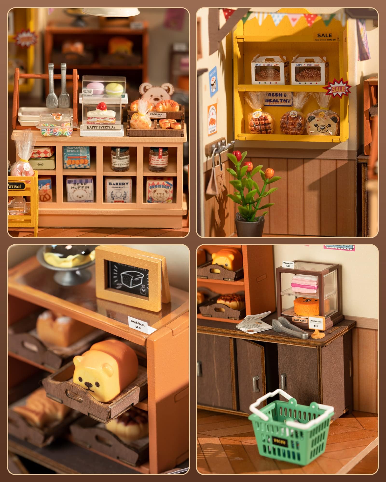 Rolife Beckas Baking House makes a thoughtful birthday gift for hobbyists.