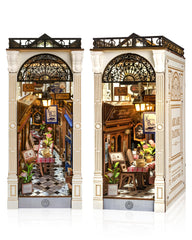 Rolife book nook European arcade dome with dust-free viewing panel