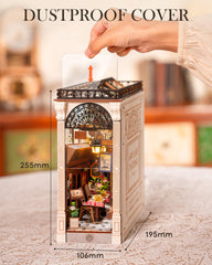 Rolife protective dust cover keeps delicate diorama details pristine.