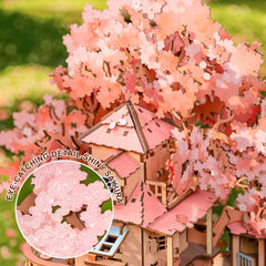 Rolife miniature art after completion adds sculpture charm