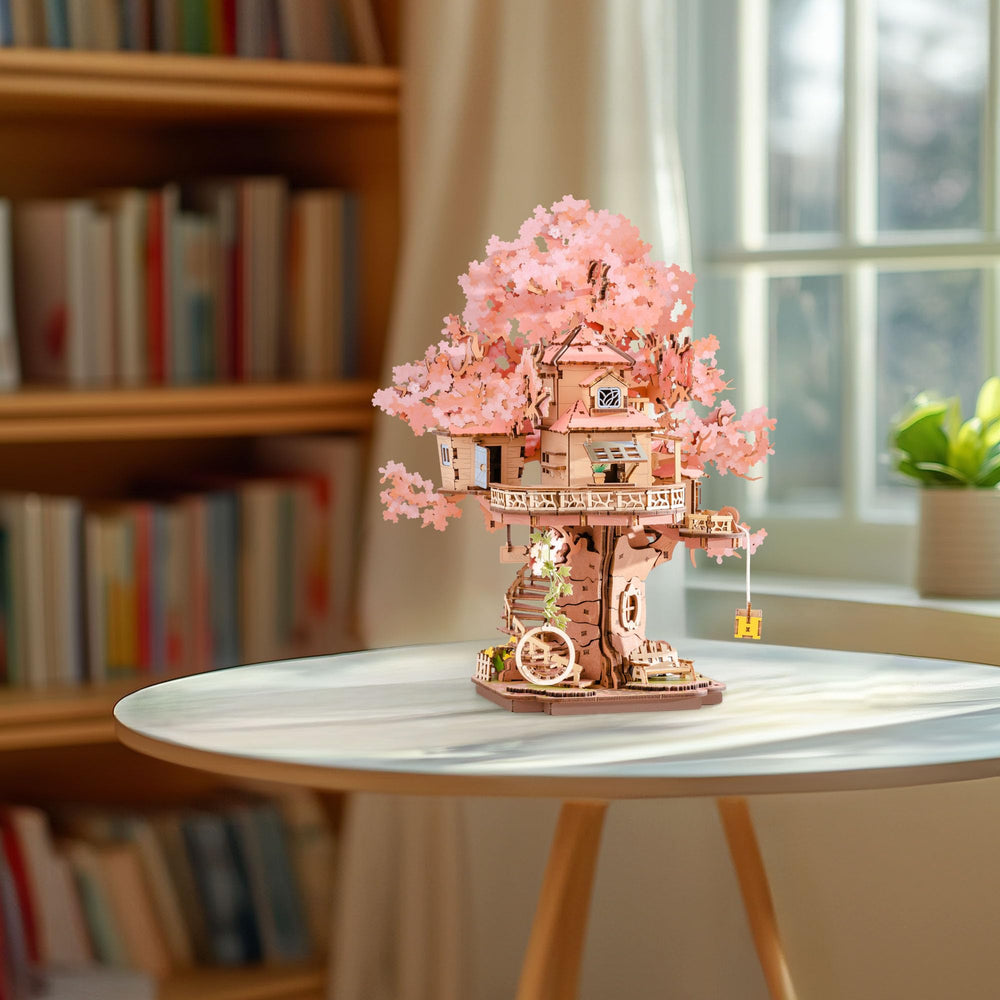 Rolife tree house scene offers serene Japanese aesthetic