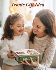 Rolife Christmas House Door Hanging Display offers versatile placement options.