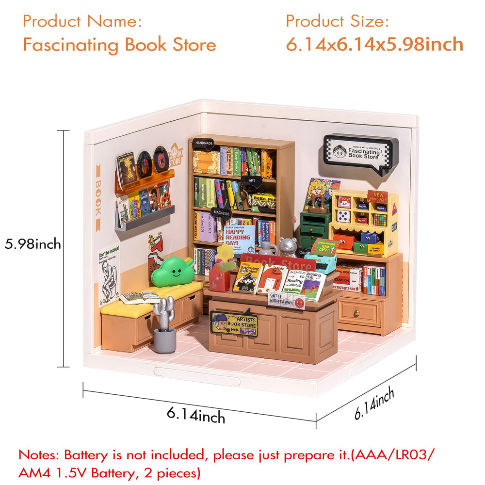 Rolife detailed instruction booklet helps beginners and hobbyists.