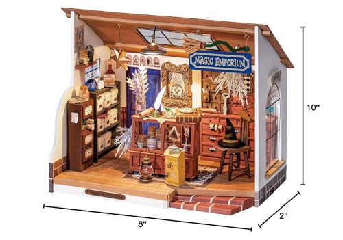 Rolife diorama display suits desks and cozy shelves