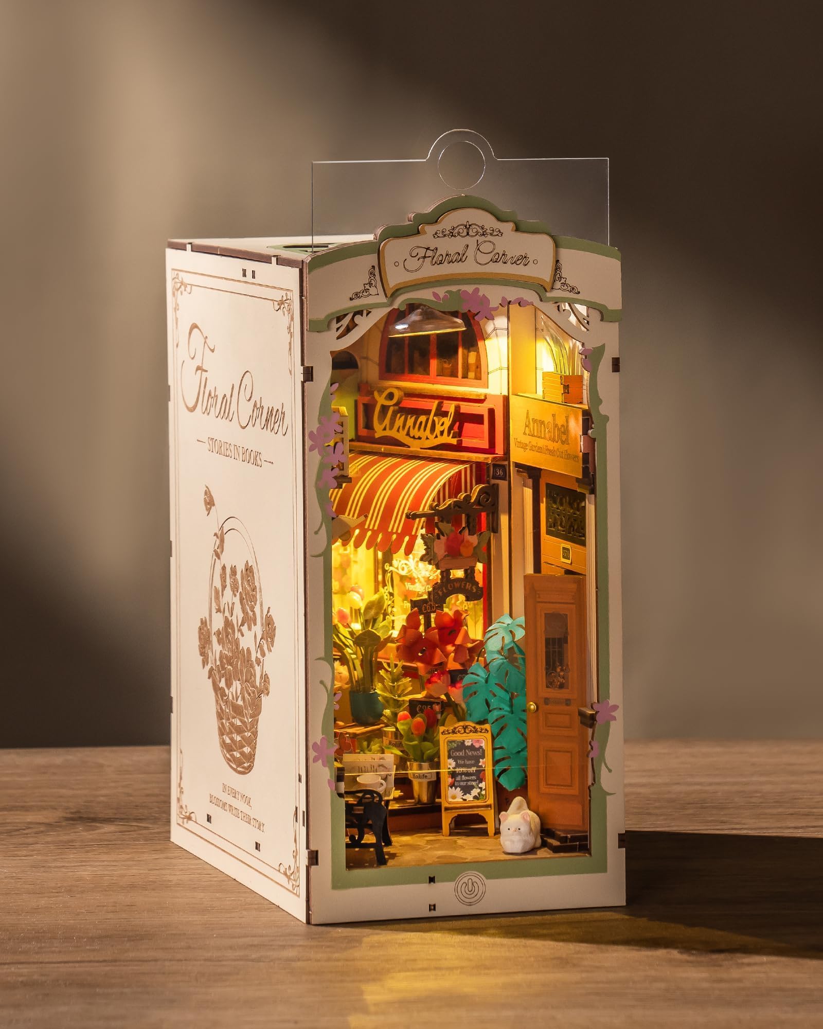 Rolife Room Decor Ambience elevates any space with a refined diorama display.