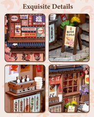 Rolife DIY booknook snaps no glue highlights easy, glue-free assembly.