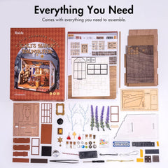 Rolife Magic House English manual for clear visual guidance.