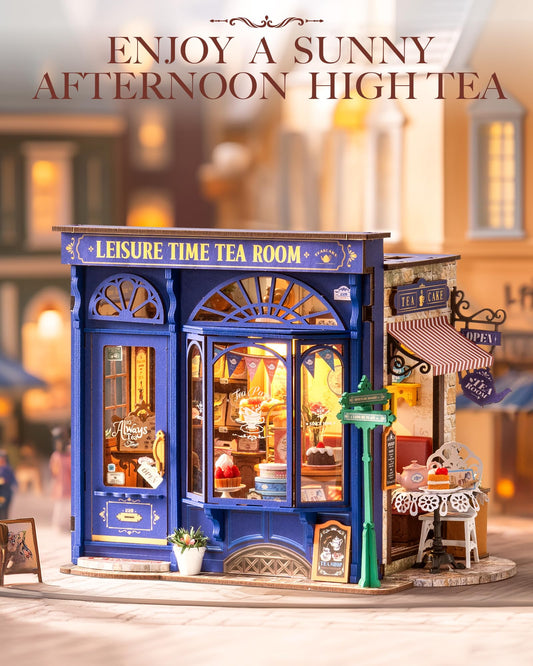 Rolife Edwardian Tea Room interior detail highlighting vintage decor and storytelling