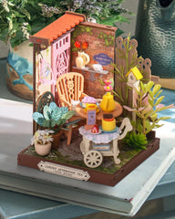 Rolife Fancy Tea Yard kitchen scene illustrating cozy storytelling